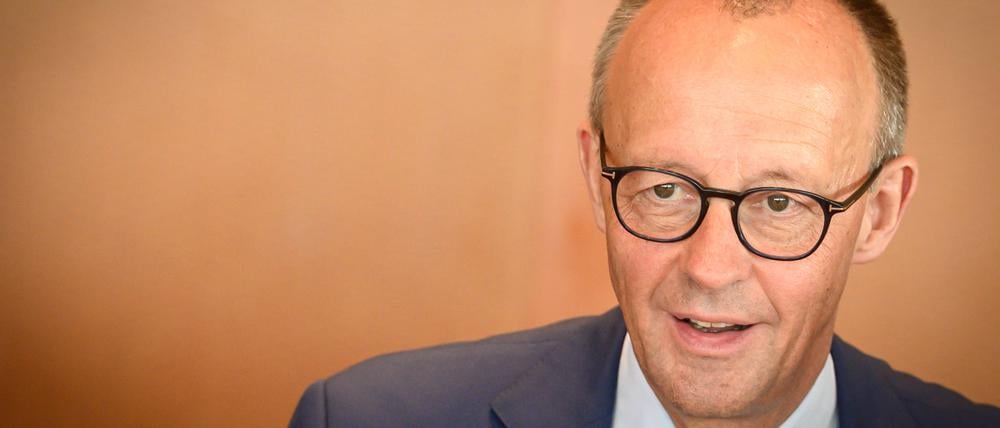 Kabinettssitzung der Bundesregierung am 16.07.2025 im Bundeskanzleramt in Berlin. Im Bild: Friedrich Merz.