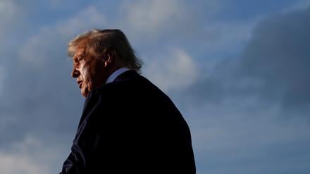Sieht sich im Dienst göttlicher Vorsehung: US-Präsident Donald Trump ein Jahr nach dem Attentat auf ihn in Butler, Pennsylvania. 