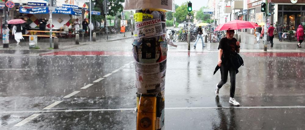 Der Deutsche Wetterdienst hatte vor Unwetter gewarnt.