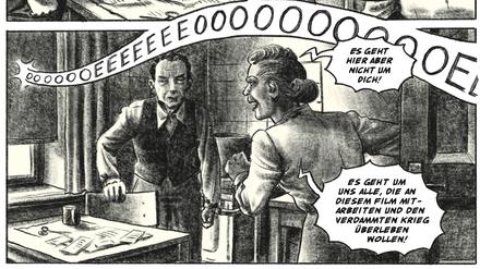 Eine Seite aus Isabel Kreitz’ „Die letzte Einstellung“