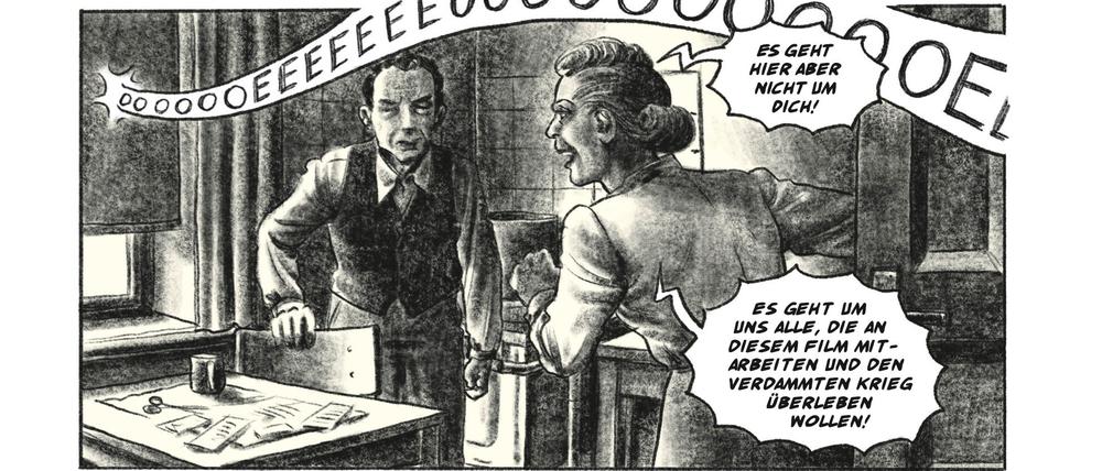 Eine Seite aus Isabel Kreitz’ „Die letzte Einstellung“