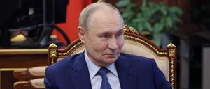 Putin bei einem Meeting am 10. Juli in Moskau.