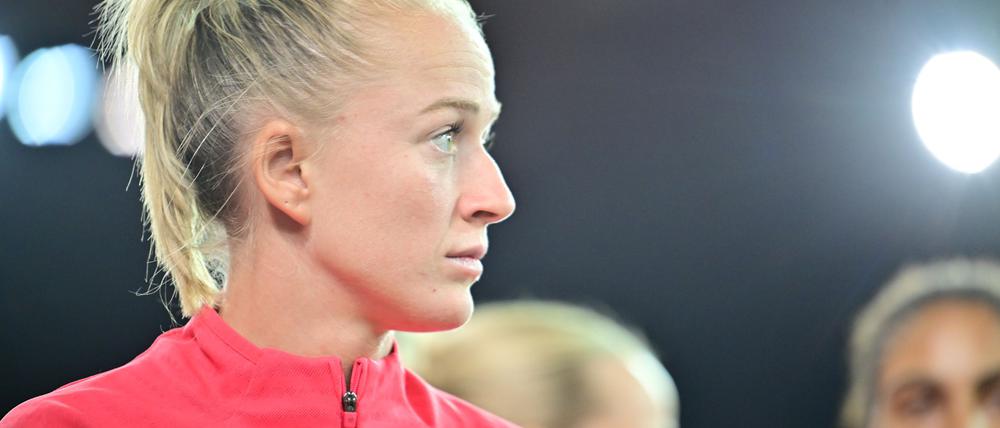 Viertelfinale als große Herausforderung - auch für Lea Schüller.