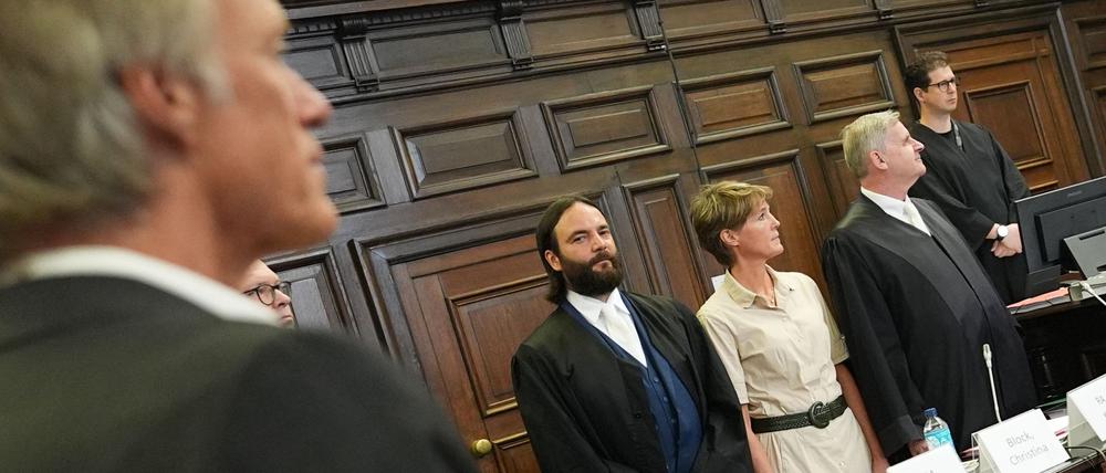 Die Tochter Blocks kann zunächst nicht mehr als Nebenklägerin im Prozess gegen ihre Mutter auftreten (Archivbild).