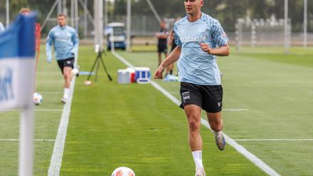 Paul Seguin will mit der Hertha in die Bundesliga aufsteigen. 