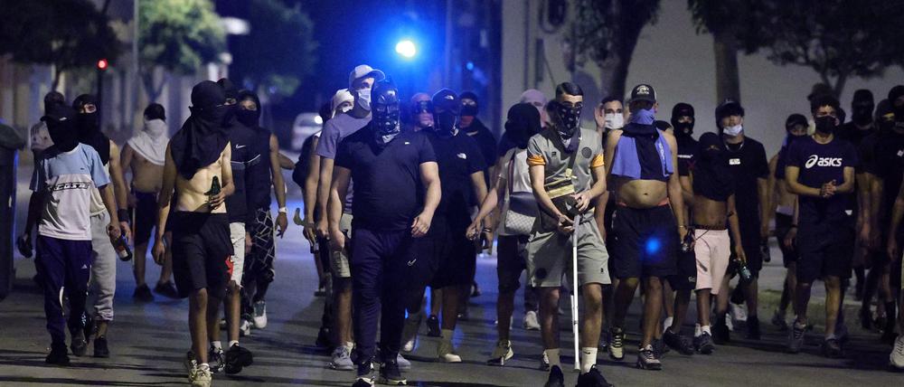 Über Tage kamen rechtsextreme Gruppen nach Torre-Pacheco, um Unruhe zu stiften.