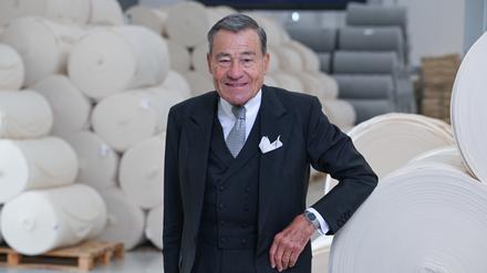 Wolfgang Grupp hat sich Anfang 2024 von der Führung des Unternehmens Trigema zurückgezogen.