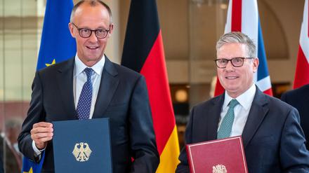 Friedrich Merz und Keir Starmer haben einen neuen Freundschaftsvertrag für Deutschland und Großbritannien unterzeichnet.