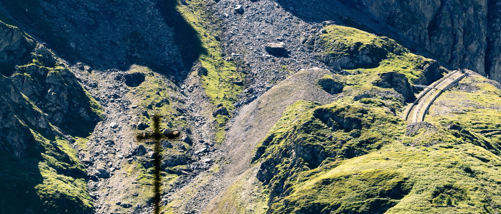 Rund 5.000 Kubikmeter Gestein haben sich nahe der Staumauer gelöst.