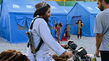 Ein Taliban-Kämpfer in Afghanistan.