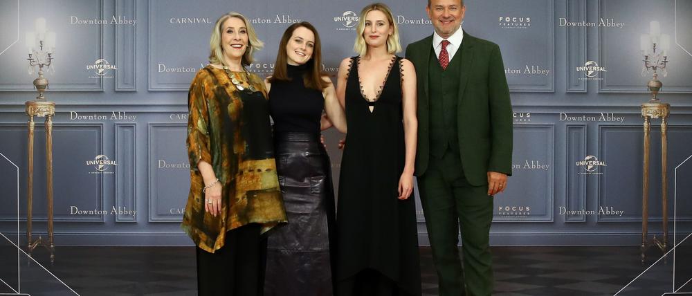 Im Kinofilm „Downton Abbey“ sind viele bekannte Figuren der Serie dabei, darunter natürlich Hugh Bonneville als nobler Lord Grantham. (Archivbild)