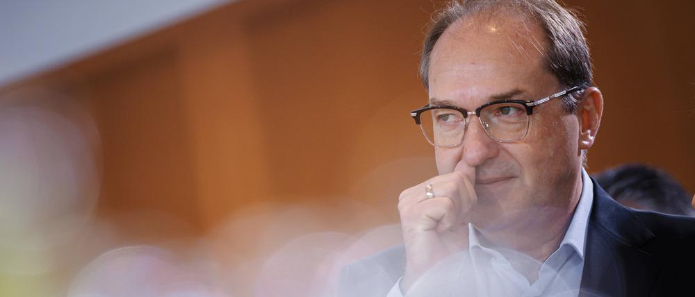 Bundesinnenminister Alexander Dobrindt