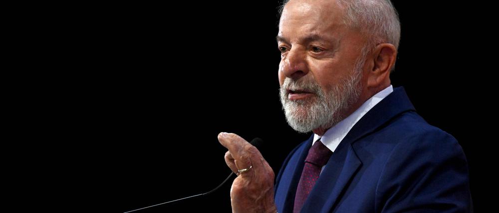 Brasiliens Präsident Lula lehnt die Zölle gegen sein Land ab.