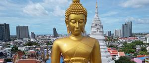 Eine Buddha-Statue in Bangkok. (Symbolfoto)