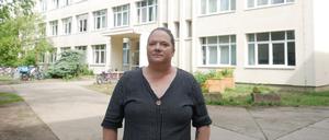 Nadine Patzer, Leiterin der Geflüchtetenunterkunft in Stahnsdorf