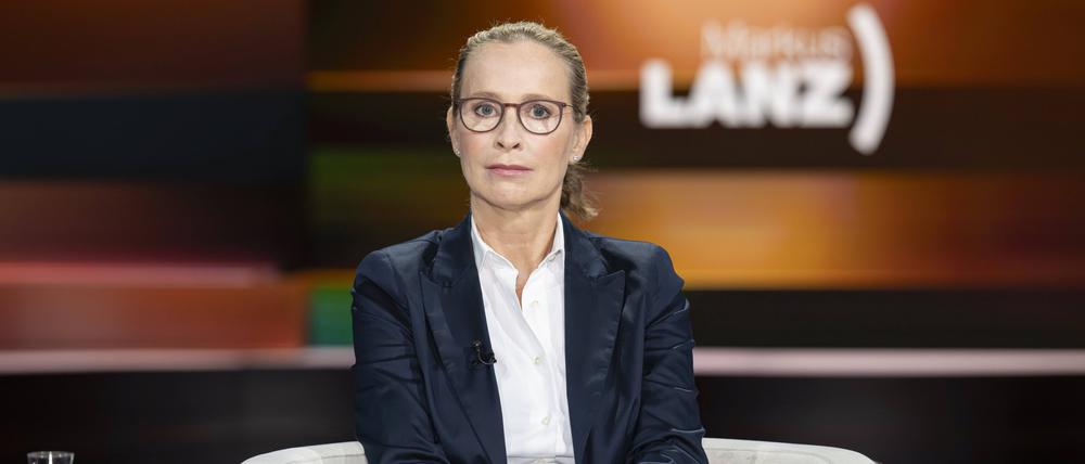 Frauke Brosius-Gersdorf bei ihrem TV-Auftritt bei „Lanz“