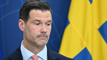 Schwedens Migrationsminister Johan Forssell.