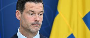 Schwedens Migrationsminister Johan Forssell.