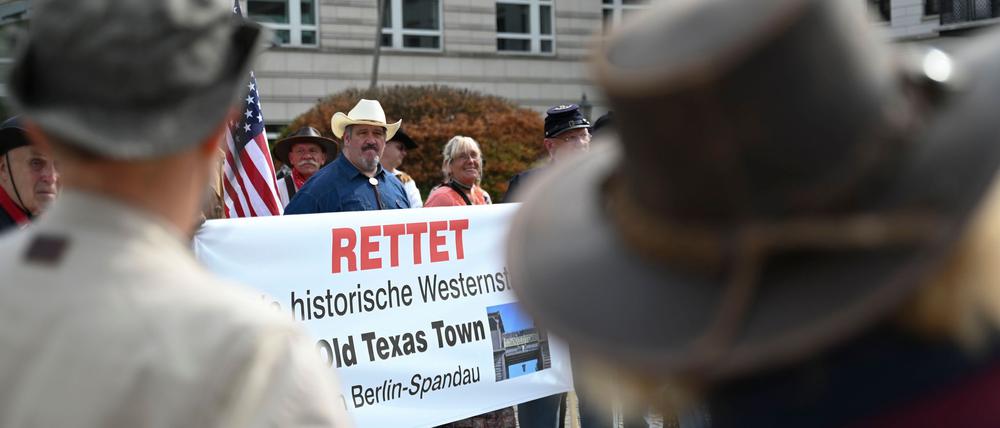 Die Zukunft der Westernstadt in Spandau ist ungewiss.  