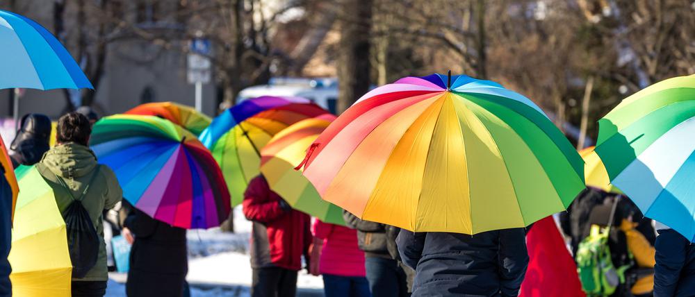 „Bunt statt braun“: Initiativen für Demokratie und Vielfalt in Spremberg stellen sich gegen den Rechtsextremismus. (Archivbild)