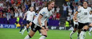 Sjoeke Nüsken ging mit viel Leidenschaft voran.