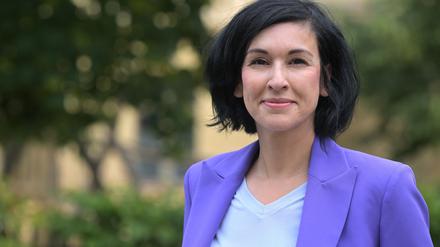 Die designierte Oberbürgermeisterin Noosha Aubel (parteilos)