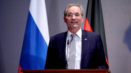 Matthias Platzeck in seiner Zeit als Vorsitzender des Deutsch-Russischen Forums. (Archivbild von 2018).