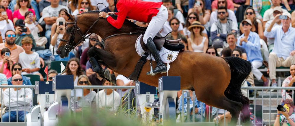 Richard Vogel ritt mit United Touch in der ersten Runde fehlerfrei.