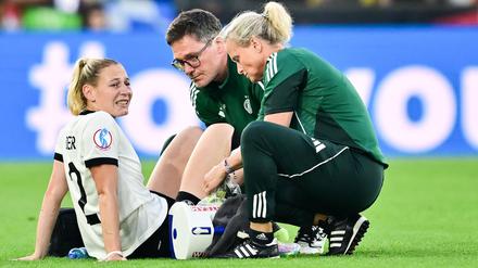 Sarai Linder fällt für das EM-Halbfinale gegen Spanien verletzt aus.