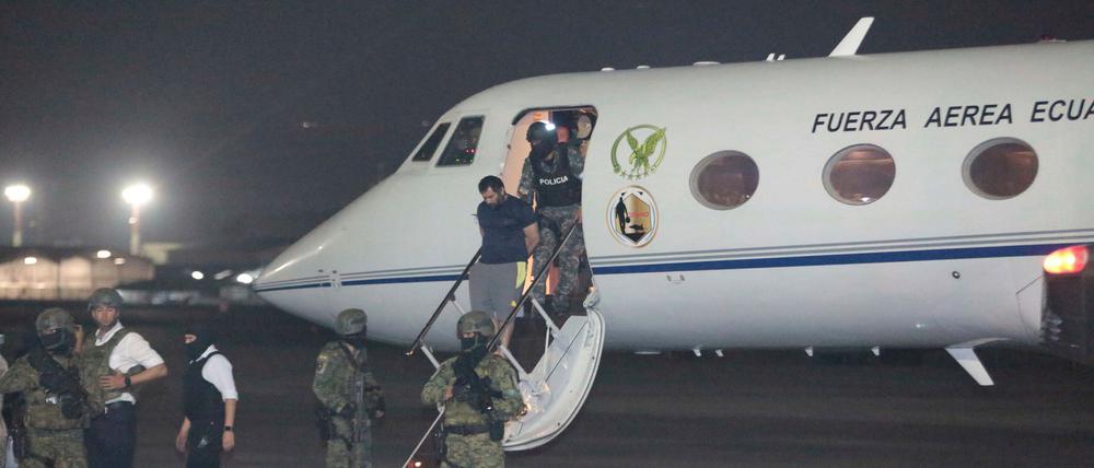 Nach einem Gefängnisausbruch war der Drogenboss im Juni in der Küstenstadt Manta, seinem Geburtsort, gefasst worden. (Archiv)