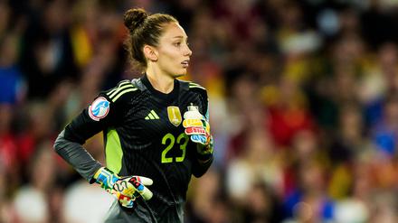 Spaniens Torhüterin Adriana Nanclares.