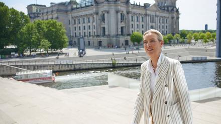 Alice Weidel (AfD), Parteivorsitzende, kommt zum ARD-Sommerinterview 