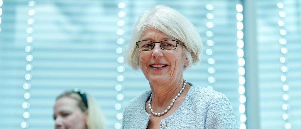 Margaretha Sudhof, Sonderermittlerin zu Corona-Maskenbeschaffungen, nimmt an der Sitzung des Gesundheitsausschusses des Bundestags teil (Symbolbild).
