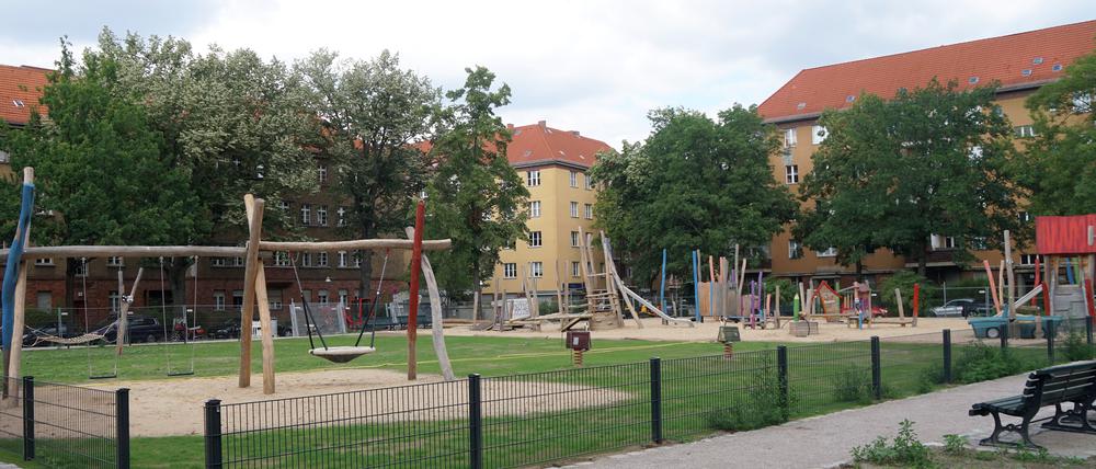 Der Ludwig-Barnay-Platz in Berlin-Wilmersdorf wurde neu gestaltet.