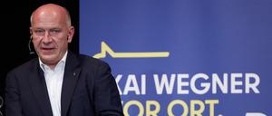  Kai Wegner bei der Gesprächsveranstaltung „Kai Wegner vor Ort“ in Neukölln.