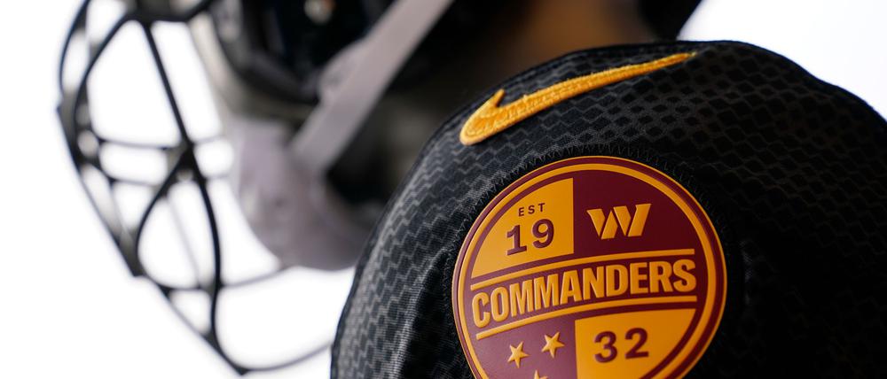 Das NFL-Team aus Washington heißt seit 2022 Commanders.