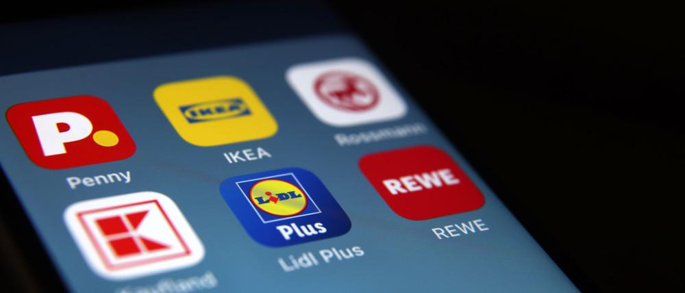 Die Bonus-Apps der Handelsketten werden von vielen Kunden genutzt. (Archivbild)