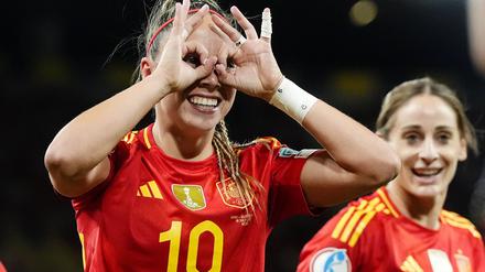 Athenea del Castillo und ihre Teamkolleginnen haben den EM-Titel fest im Blick.