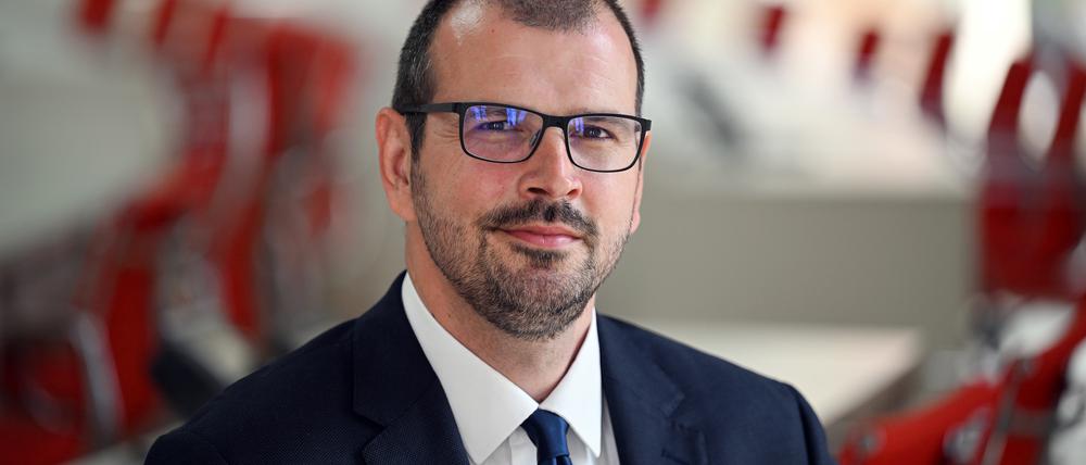 Steffen Freiberg (SPD) ist seit 2023 Brandenburgs Minister für Bildung, Jugend und Sport.