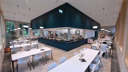 So sieht das Astro Bistro auf dem Gelände des Leibniz-Instituts für Astrophysik Potsdam (AIP) aus.