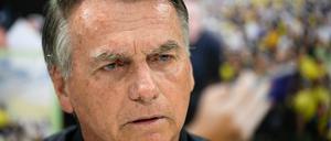 Der ehemalige brasilianische Präsident Jair Bolsonaro bei einem Interview mit Reuters (Archivbild).