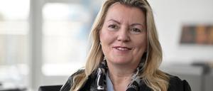 Die scheidende Geschäftsführerin der Energie und Wasser Potsdam, Christiane Preuß.