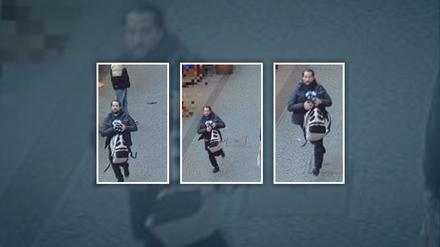 Der abgebildete Mann soll im November 2024 ein Optikergeschäft in Steglitz überfallen haben.
