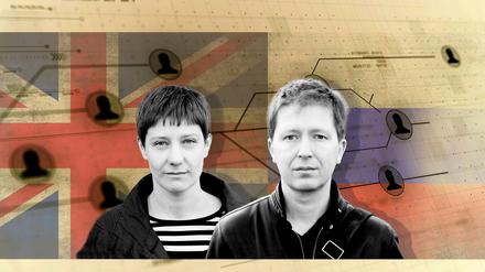 Irina Borogan (links) und Andrei Soldatov.