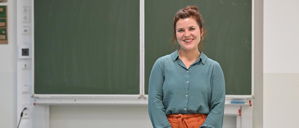 Laura Decker unterrichtet an der Steubenschule.