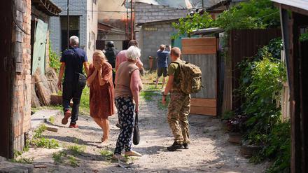 Angriffe auf ukrainische Militärkommissariate gehören im Juli zur Normalität.
