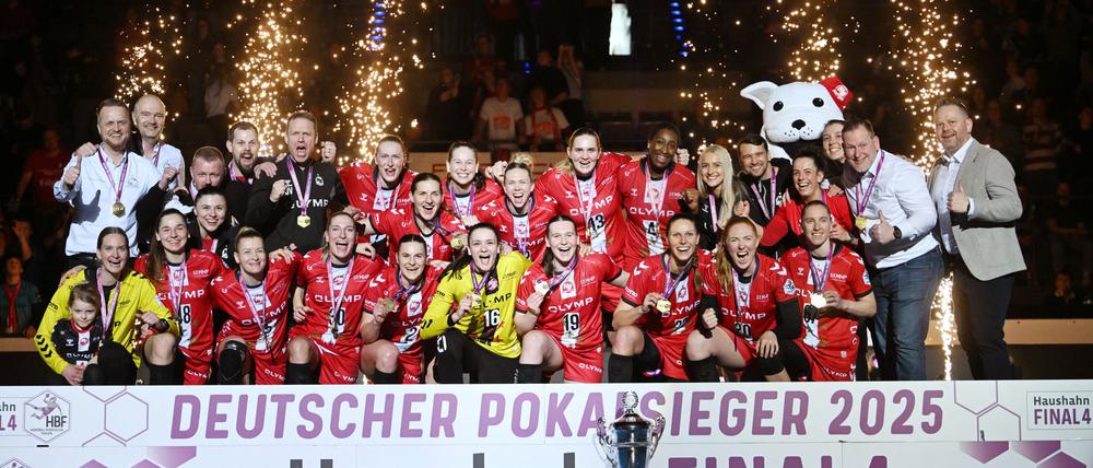 Der deutsche Handball-Meister HB Ludwigsburg steht vor einer ungewissen Zukunft.