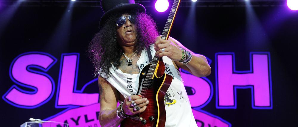 Rock-Ikone Slash alias Saul Hudson gilt als einer der besten Gitarristen der Welt. (Archivfoto)