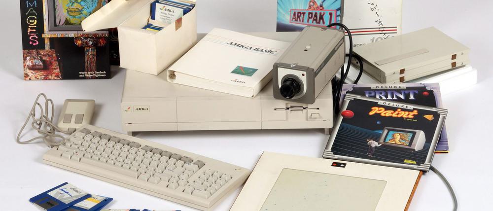 Der Pop-Art-Künstler Andy Warhol verwendete den Commodore Amiga für die Erstellung von Kunstwerken.
