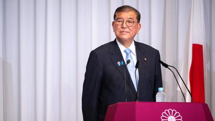 Japan’s Ministerpräsident Shigeru Ishiba.